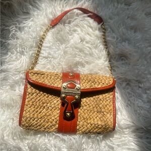 👜 Michael Kors Straw Tote – Summer Luxe